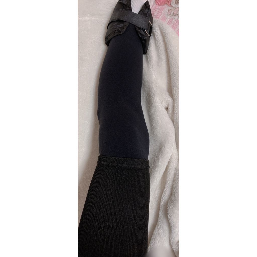 RIZAP カロリー消費アップ着圧レギンス 10分丈/グンゼ/着圧ソックス・レギンスを使ったクチコミ(2枚目)