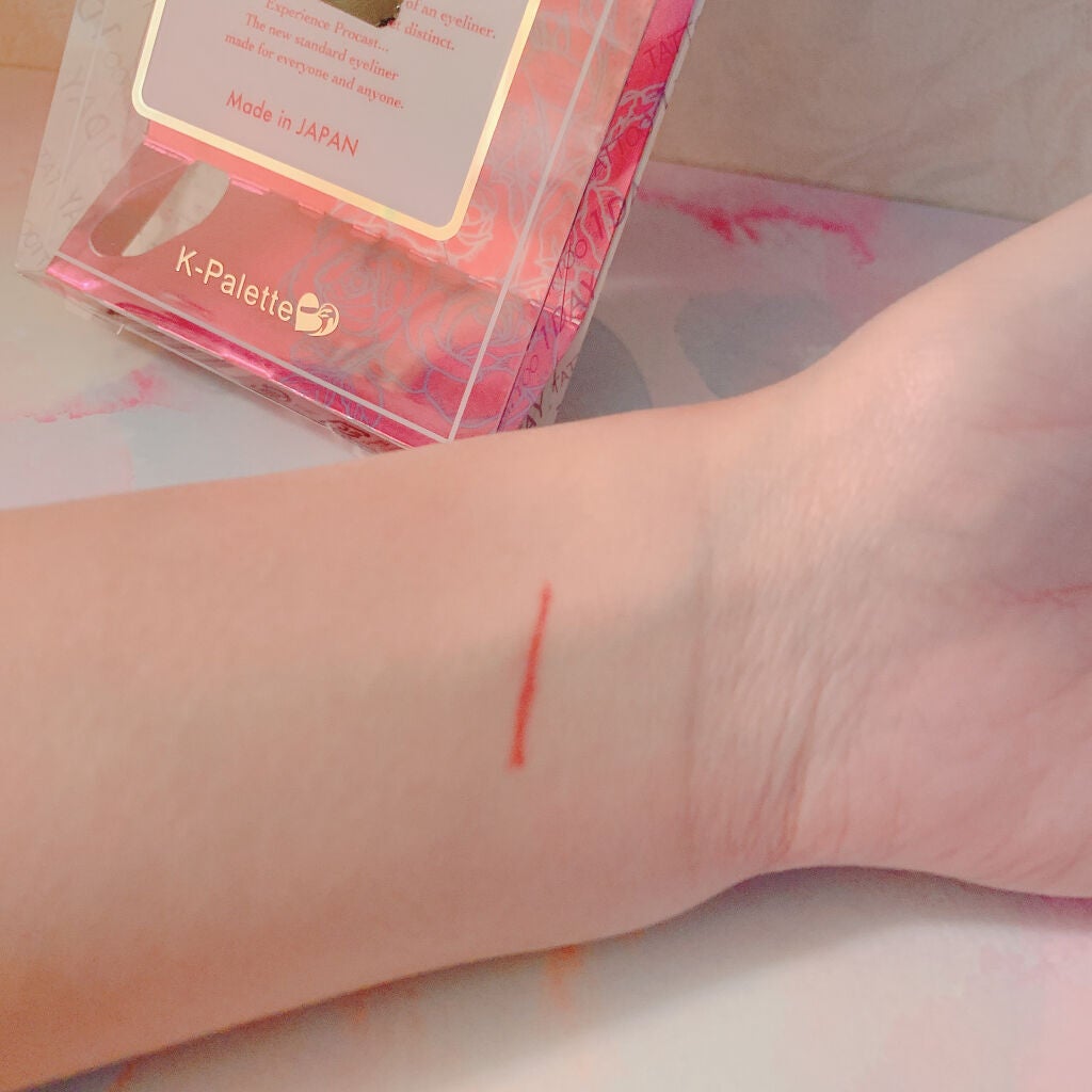 1DAY TATTOO プロキャスト ザ・アイライナー/K-パレット/リキッドアイライナーを使ったクチコミ(2枚目)