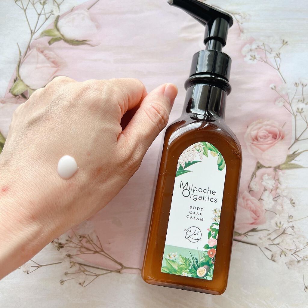ボディケアクリーム/Milpoche Organics/ボディクリームを使ったクチコミ(2枚目)