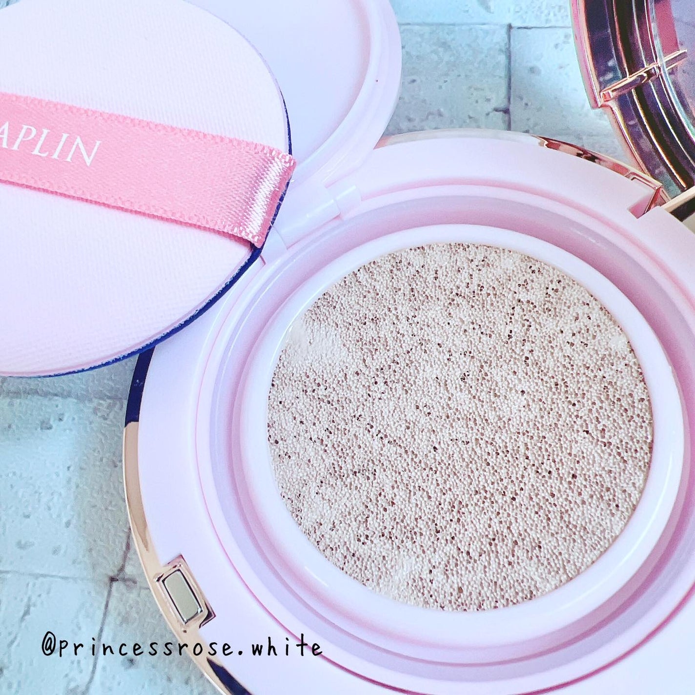 ピンクティーツリーカバーアップグロウクッション/APLIN/クッションファンデーションを使ったクチコミ(4枚目)