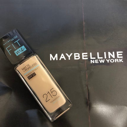 フィットミー リキッドファンデーション R/MAYBELLINE NEW YORK/リキッドファンデーションを使ったクチコミ(1枚目)