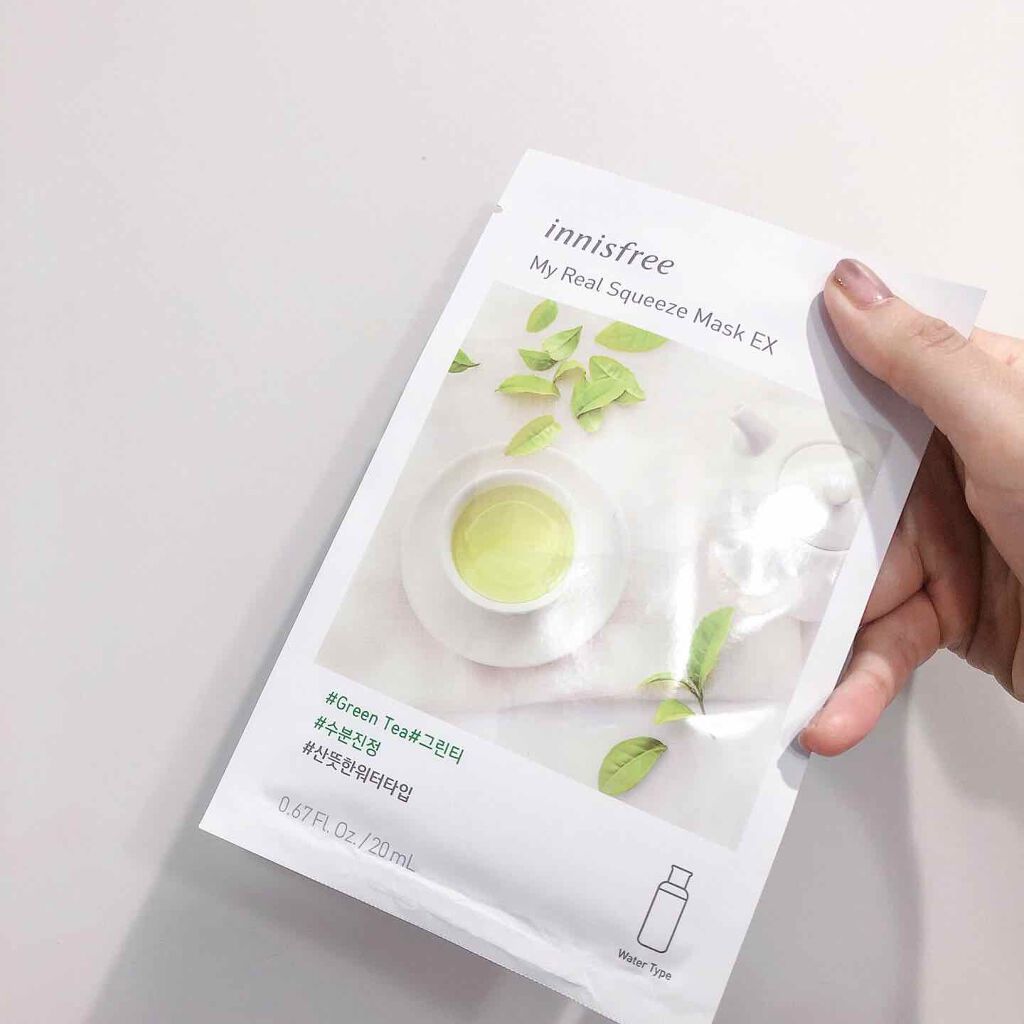マイリアル スクイーズ マスクシート/innisfree/シートマスク・パックを使ったクチコミ(1枚目)