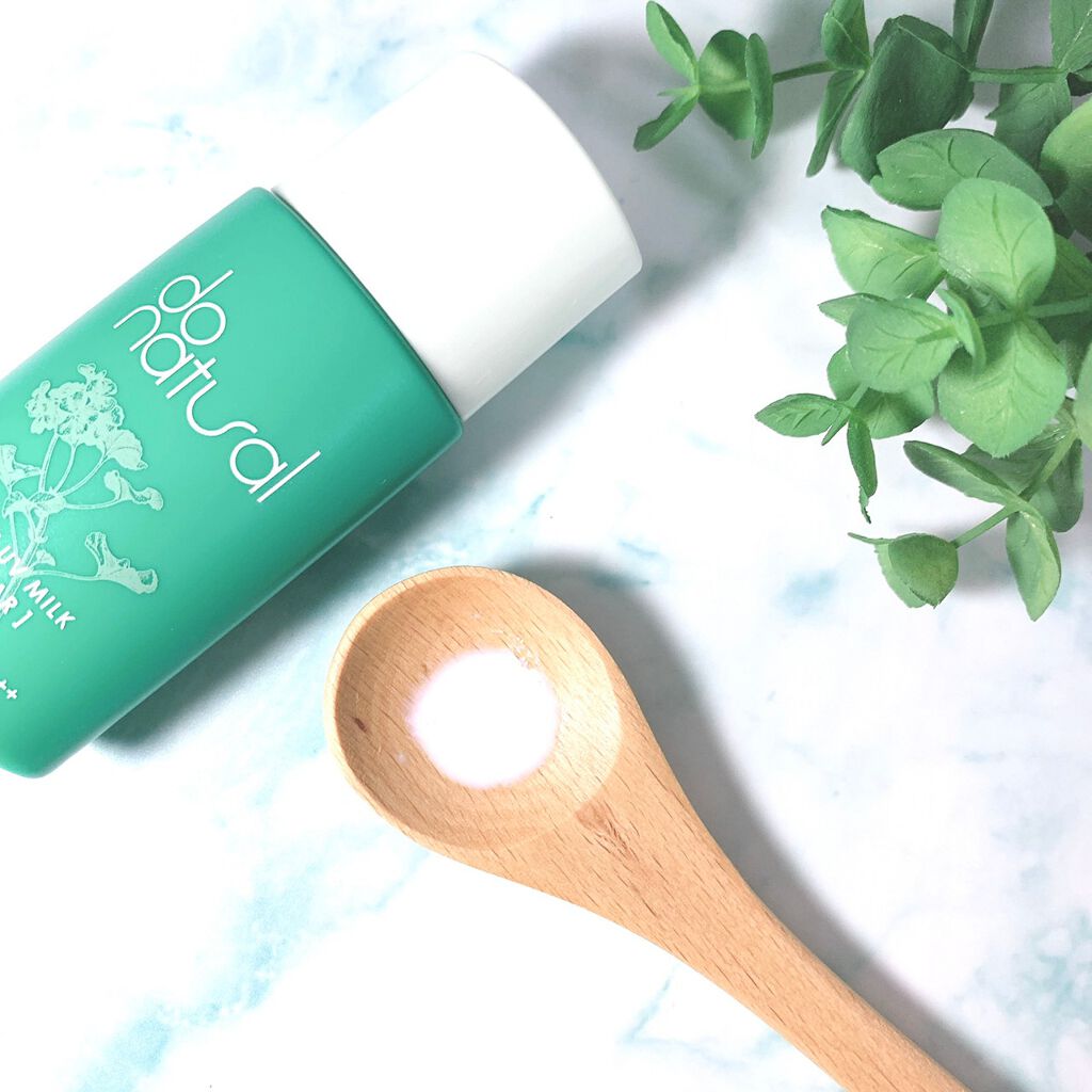 コンフォート ＵＶ ミルク ［ラスター クリア］/do natural/日焼け止めミルクを使ったクチコミ（2枚目）