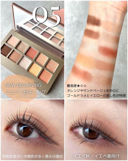 ニューデップスアイシャドウパレット/hince/アイシャドウパレットを使ったクチコミ(8枚目)