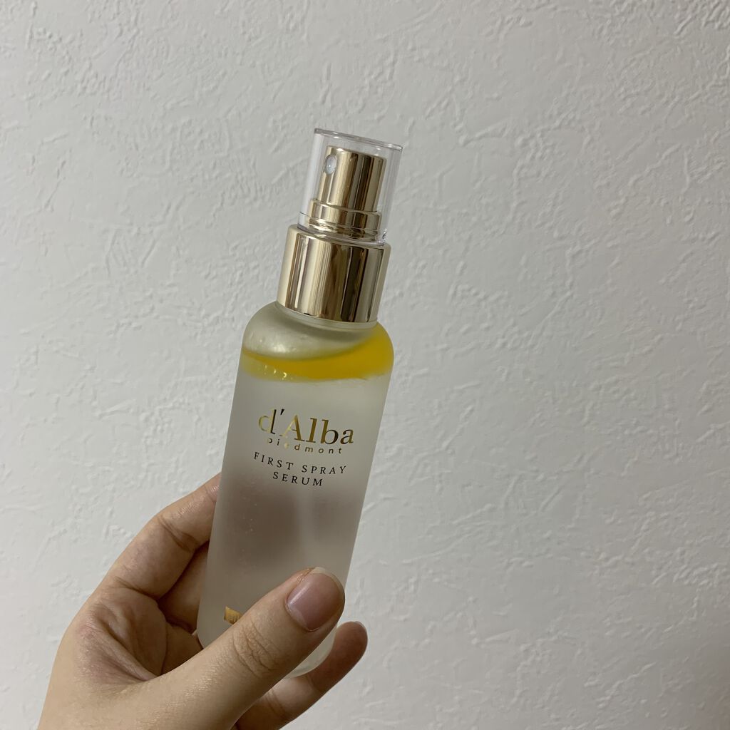 ダルバ ホワイトトリュフファーストスプレーセラム/ダルバ/ミスト状化粧水を使ったクチコミ（1枚目）