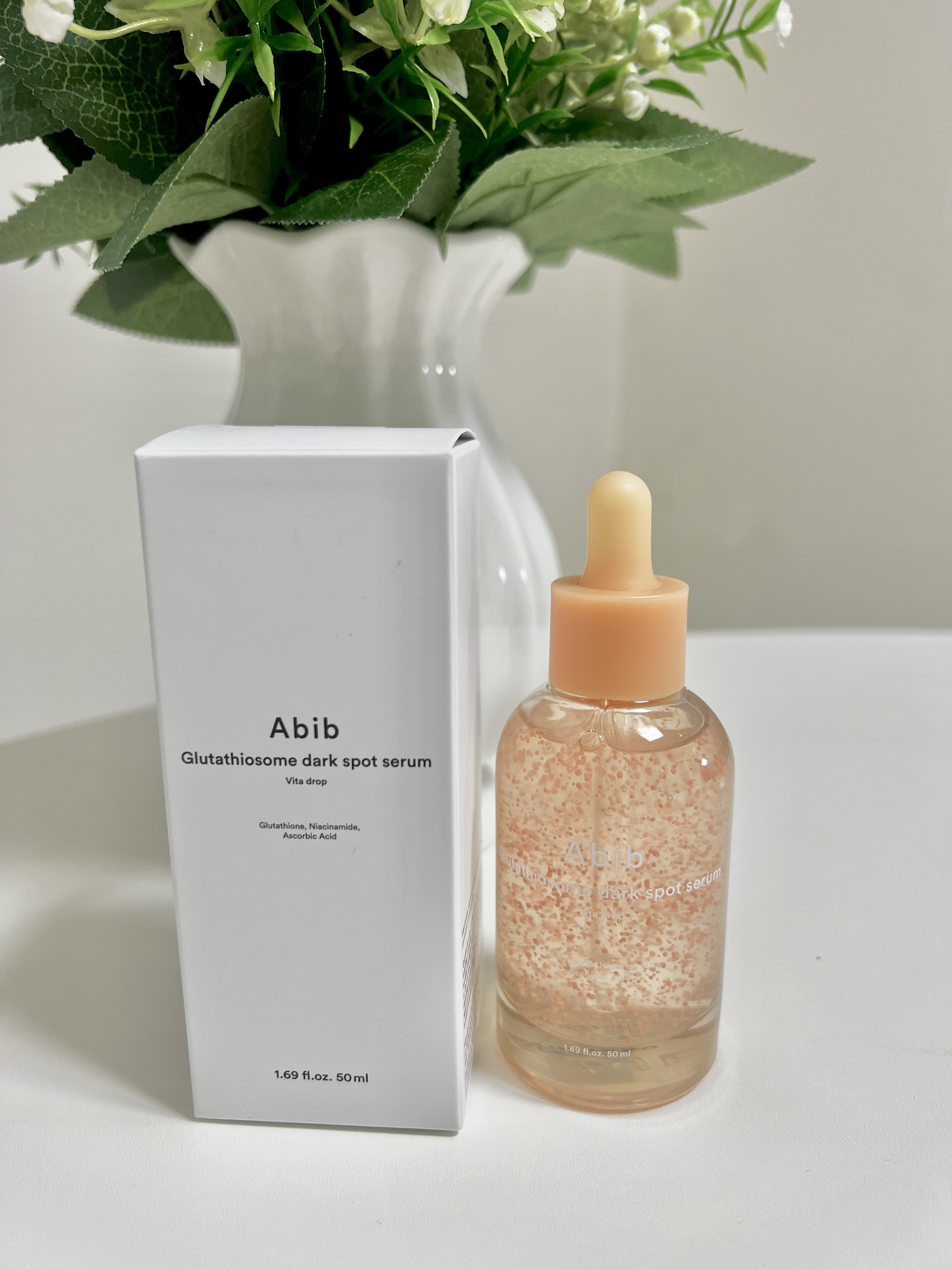 グルタチオンソームダークスポットセラムビタドロップ/Abib /美容液を使ったクチコミ（2枚目）