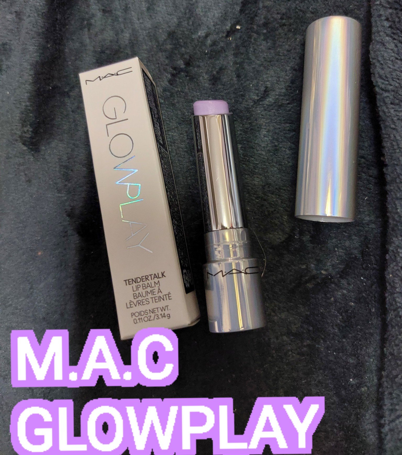 グロー プレイ テンダートーク リップ バーム 464 バイブ/M・A・C/リップバームを使ったクチコミ（1枚目）