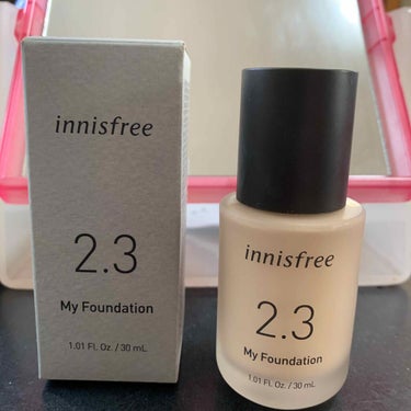 マイファンデーション/innisfree/リキッドファンデーションを使ったクチコミ（1枚目）