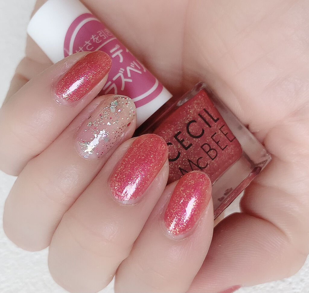 ネイルカラー/CECIL Mc BEE(セシルマクビー)/マニキュアを使ったクチコミ（2枚目）