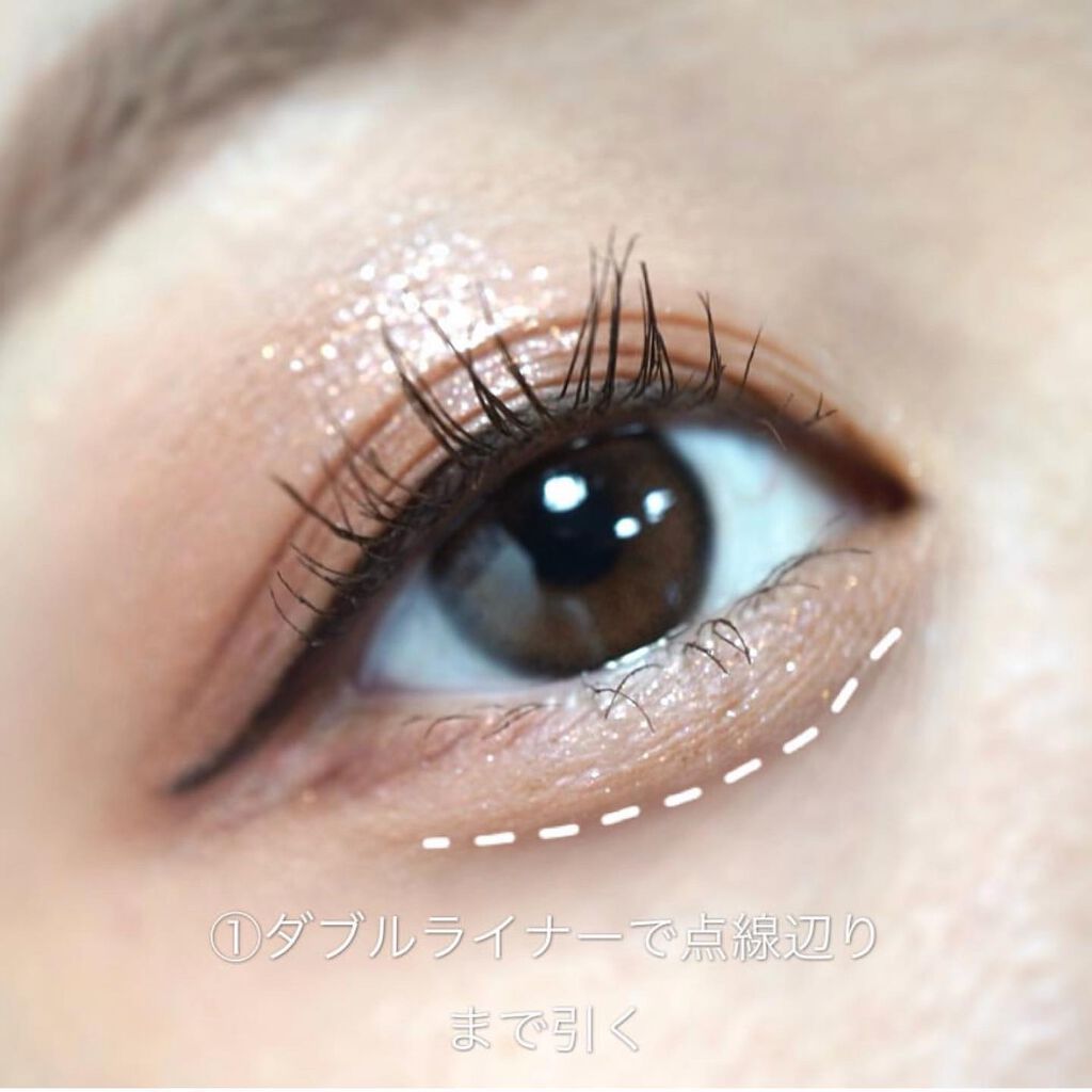 プリティー イージーグリッタースティック/unleashia/グリッターを使ったクチコミ（3枚目）