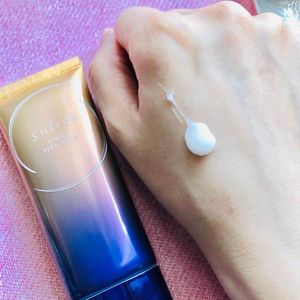 つむり on LIPS 「sufreeナイトピールパック🌙角質ケア・エイジング..」(3枚目)