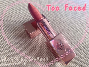 レディ ボールド リップスティック/Too Faced/口紅を使ったクチコミ（1枚目）