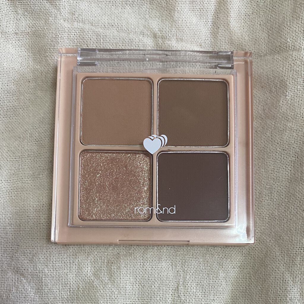 ベターザンアイズ/rom&nd/アイシャドウパレットを使ったクチコミ（2枚目）