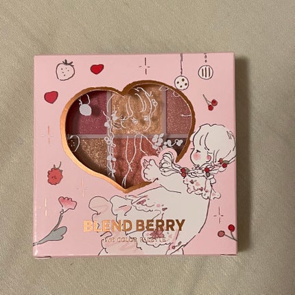 オーラクリエイション/BLEND BERRY/アイシャドウパレットを使ったクチコミ(1枚目)