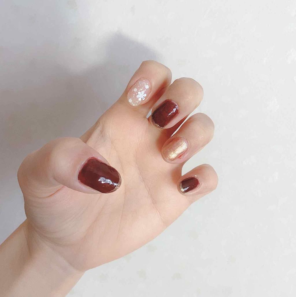 ボリュームジェルトップコート/ネイルネイル/ネイルトップコートを使ったクチコミ（2枚目）