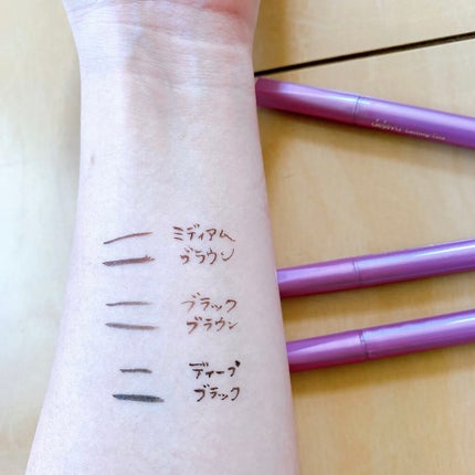 「密着アイライナー」ショート筆リキッド/デジャヴュ/リキッドアイライナーを使ったクチコミ(3枚目)