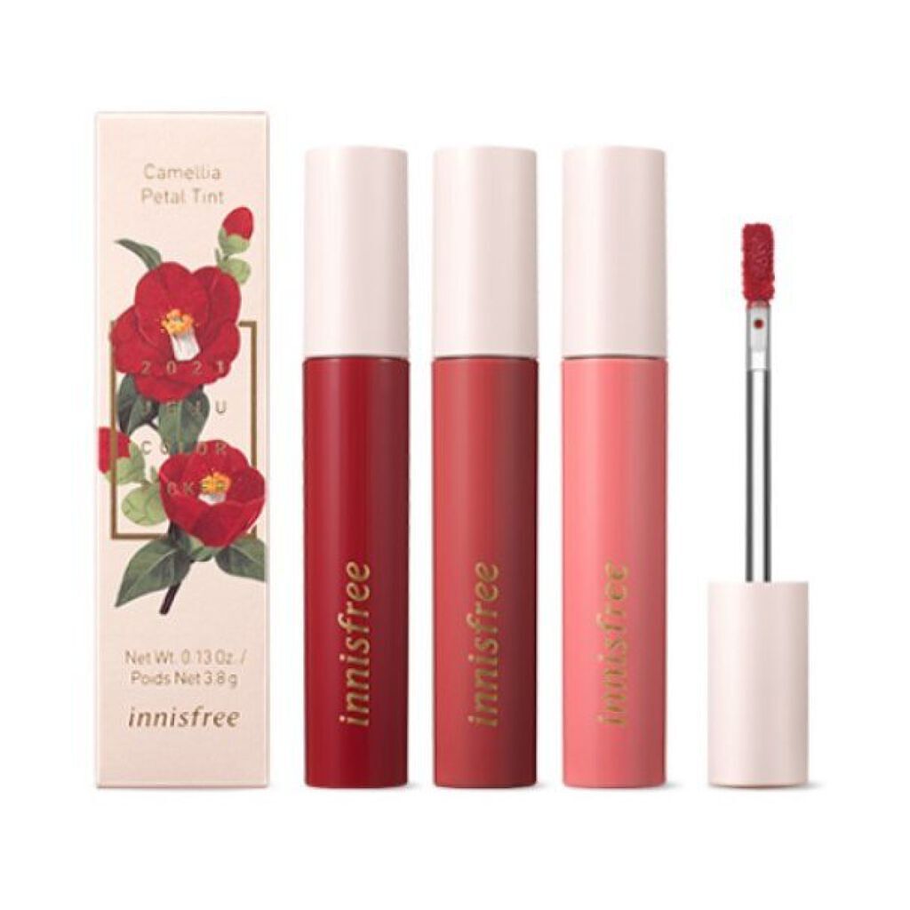カメリア ペタル ティント Jeju Color Picker 2021 innisfree