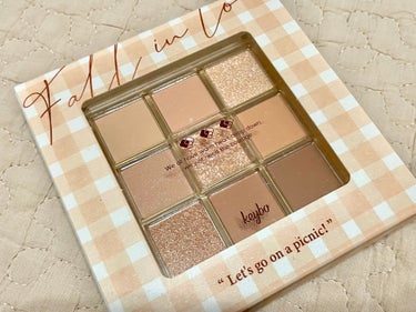 KEYBO FALL IN LOVE SHADOW PALETTE/keybo/パウダーアイシャドウを使ったクチコミ（3枚目）