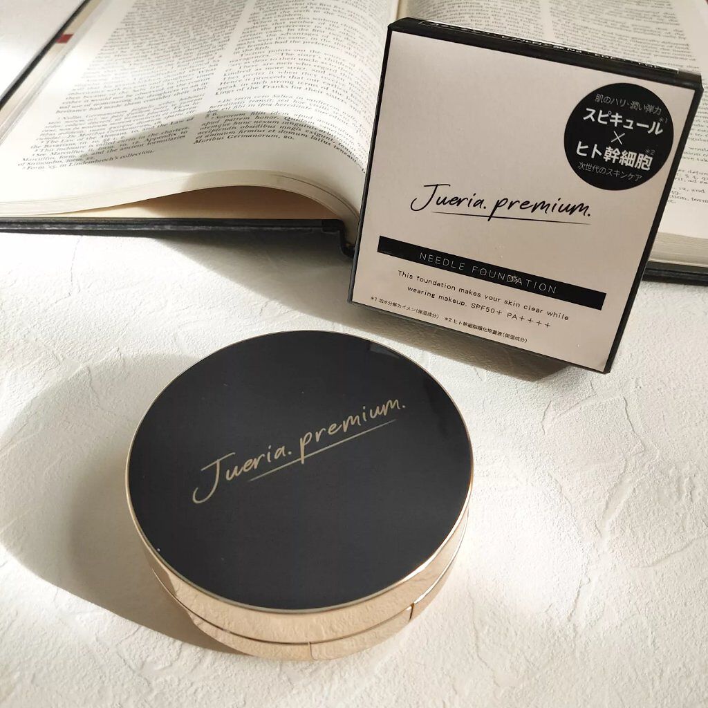 プレミアムニードルファンデーション/ジュエリアプレミアム/クッションファンデーションを使ったクチコミ(1枚目)