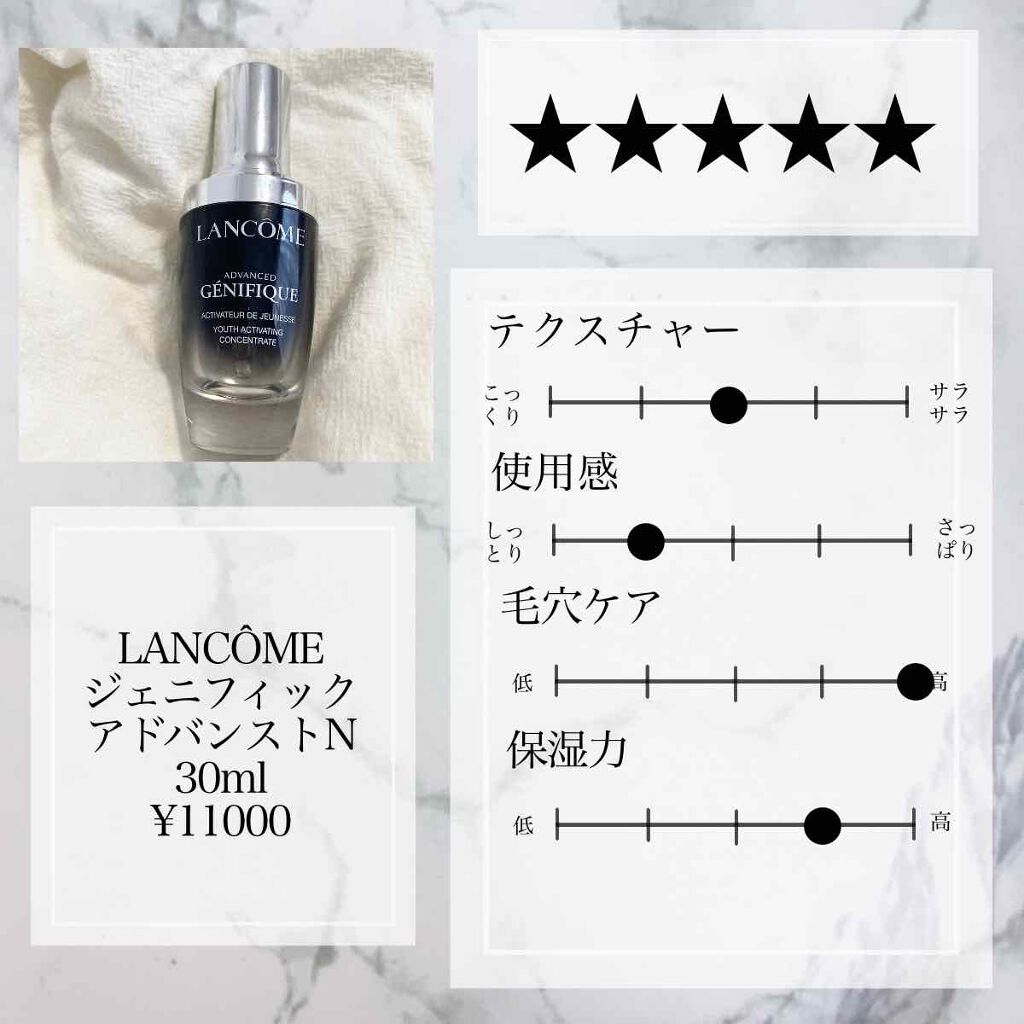 ジェニフィック アドバンスト N/LANCOME/美容液を使ったクチコミ(2枚目)