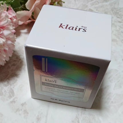 フレッシュリージュースドビタミンEマスク(90g)/Klairs/フェイスクリームを使ったクチコミ(1枚目)