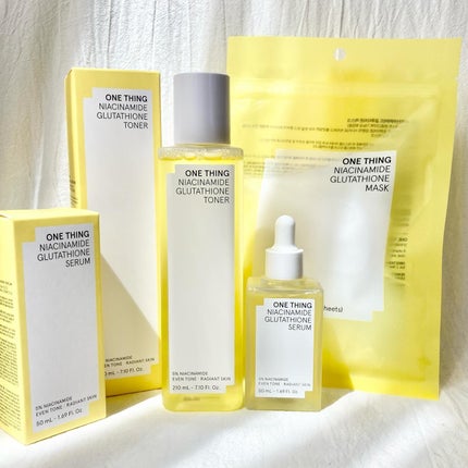ナイアシンアミドグルタチオントナー/ONE THING/化粧水を使ったクチコミ(8枚目)