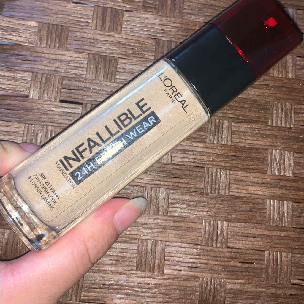 インファリブル フレッシュウェア ファンデーション/ロレアル パリ/リキッドファンデーションを使ったクチコミ(1枚目)