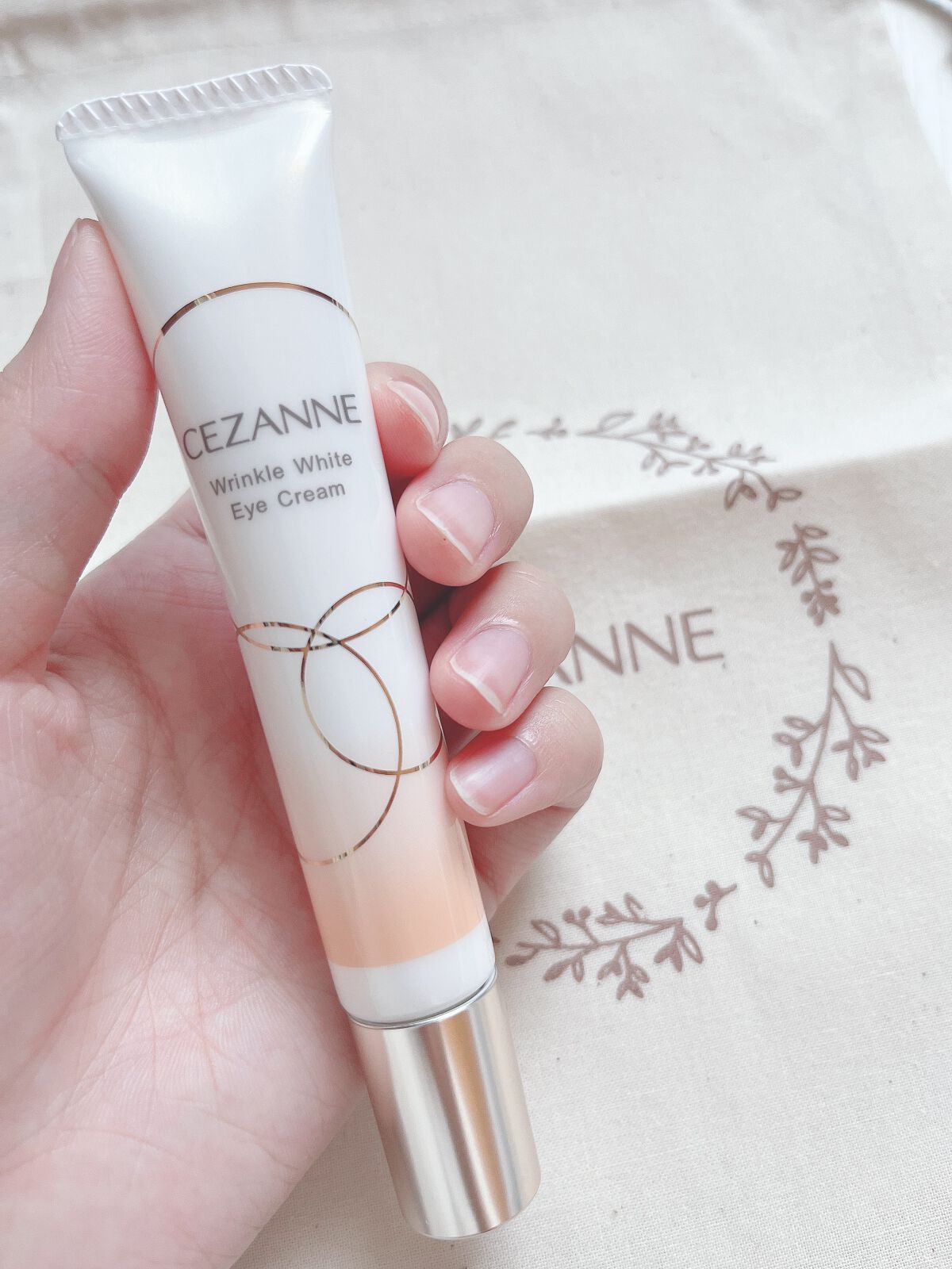 リンクルホワイトアイクリーム/CEZANNE/アイケア・アイクリームを使ったクチコミ（3枚目）
