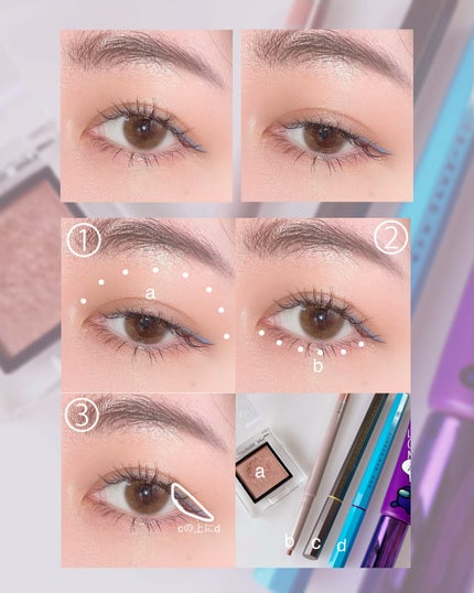 EYE OPENING LINER/UZU BY FLOWFUSHI/アイライナーを使ったクチコミ(2枚目)