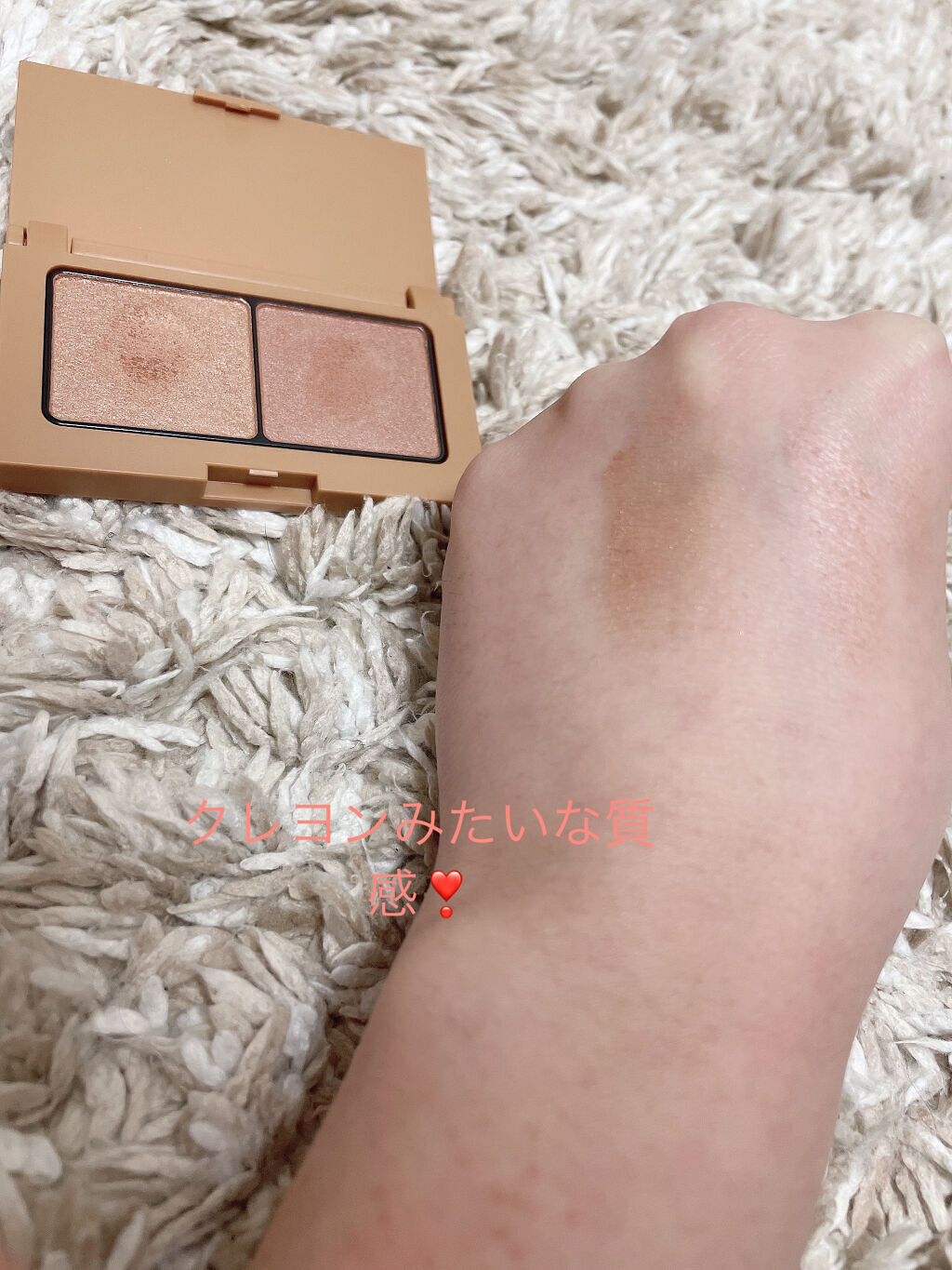 エテュセ アイエディション(カラーパレット) 04 オレンジブラウン/ettusais/アイシャドウパレットを使ったクチコミ（3枚目）
