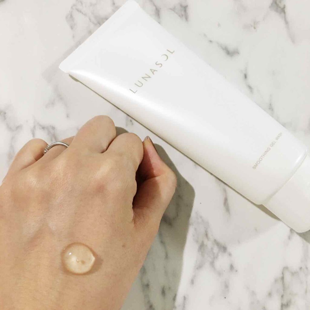 スムージングジェルウォッシュ/LUNASOL/その他洗顔料を使ったクチコミ（2枚目）