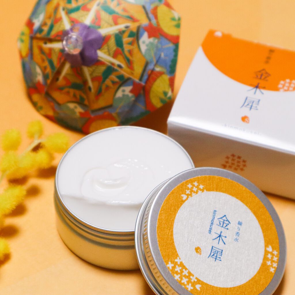 フレグランスクリーム 金木犀の香り/SAKURA&NATURAL/香水(その他)を使ったクチコミ(2枚目)