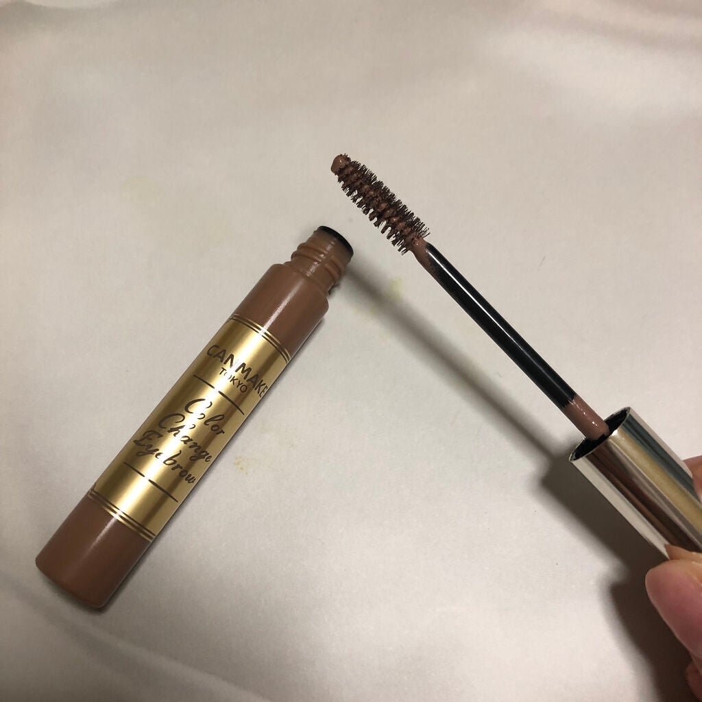 カラーチェンジアイブロウ/キャンメイク/眉マスカラを使ったクチコミ(1枚目)