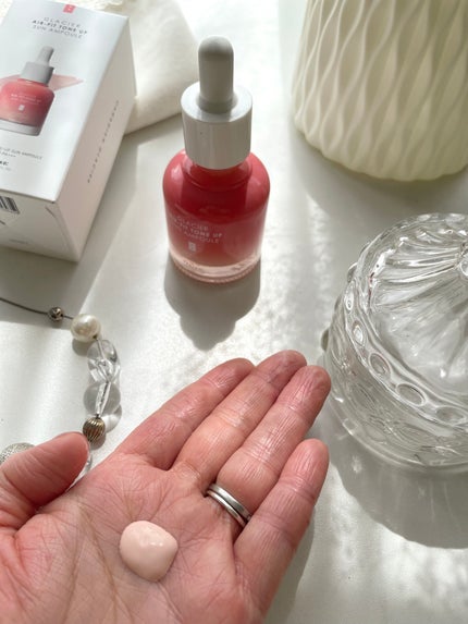 ピルソ グラシアエアフィットトーンアップサンアンプル SPF50 PA+++/feelxo/化粧下地を使ったクチコミ(3枚目)