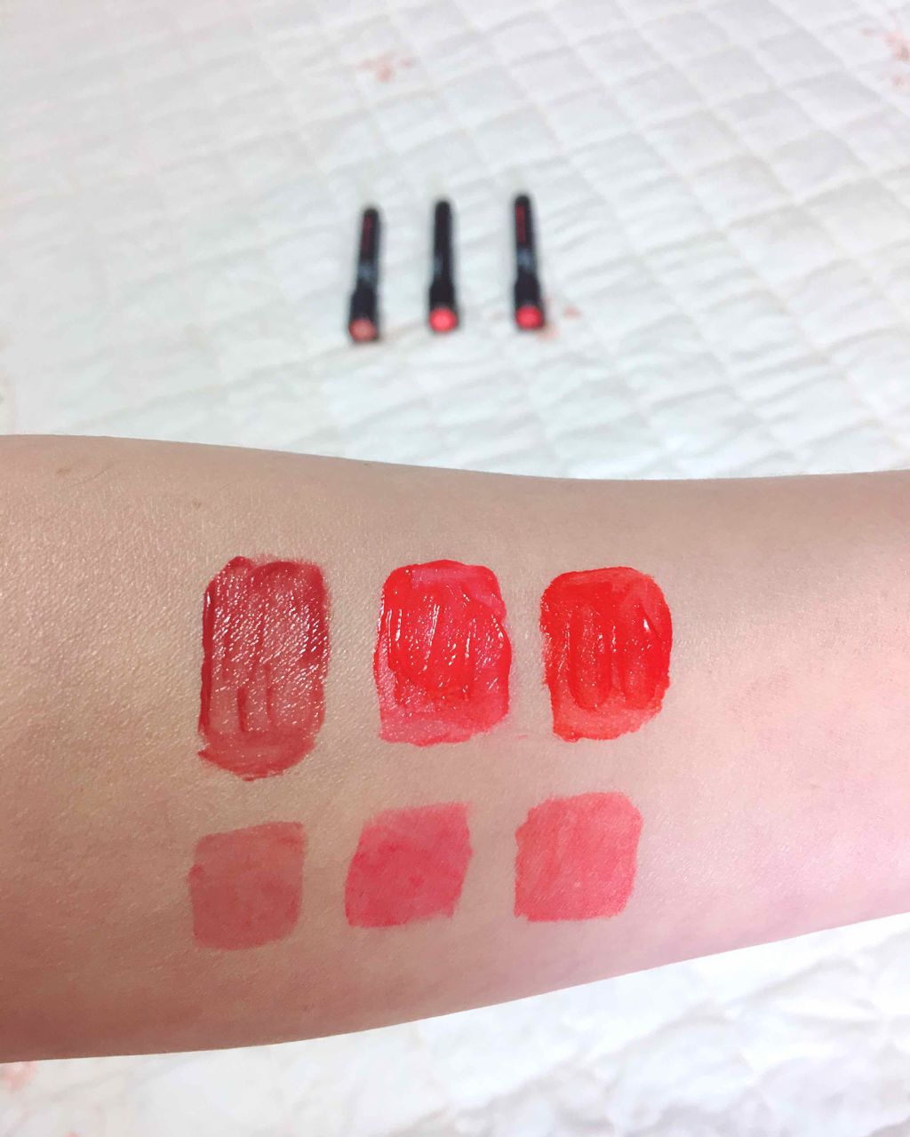 ink lipquid/THE FACE SHOP/リップグロスを使ったクチコミ（3枚目）