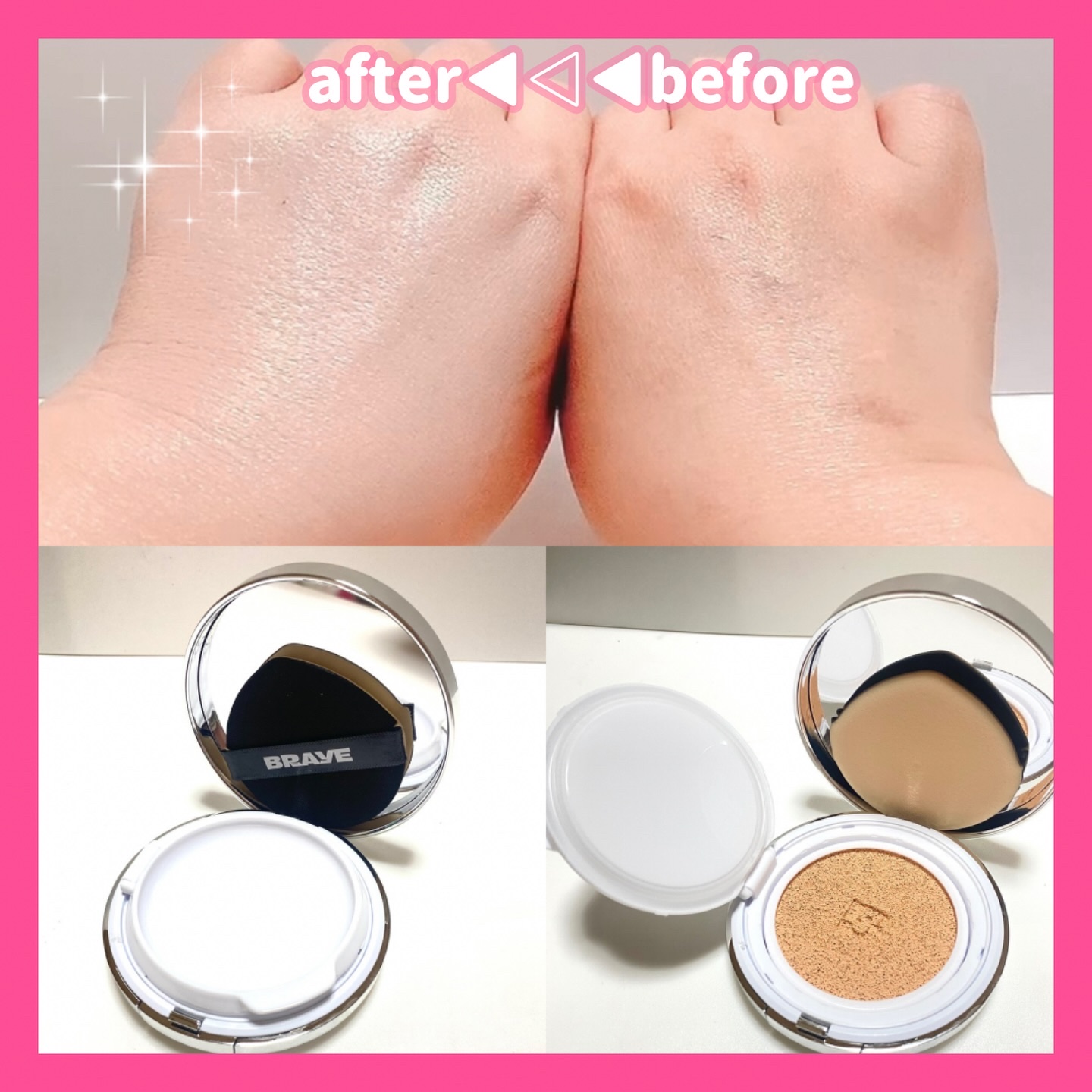 BRAYE EFFORTLESS CUSHION (3 COLORS)/BRAYE/クッションファンデーションを使ったクチコミ（3枚目）