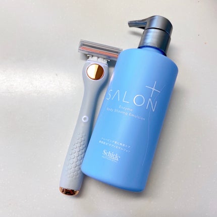 サロンプラス エンザイム ボディ シェービングエマルジョン/サロンプラス/ムダ毛ケアを使ったクチコミ(2枚目)