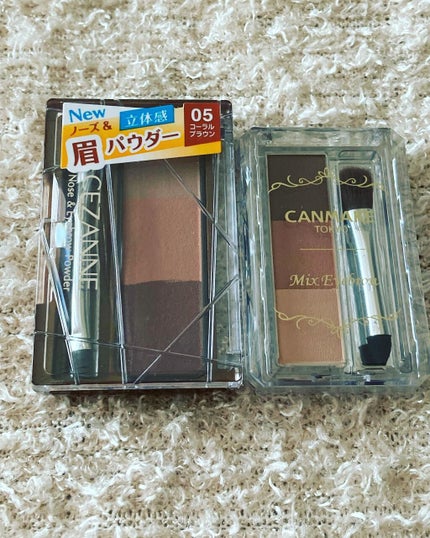 ノーズ&アイブロウパウダー/CEZANNE/パウダーアイブロウを使ったクチコミ(1枚目)