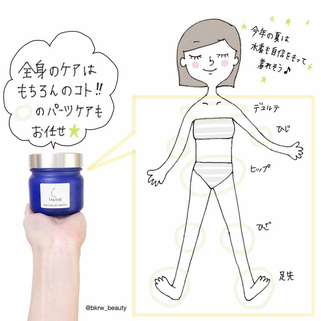 タカミスキンピールボディ/タカミ/ボディローションを使ったクチコミ(2枚目)