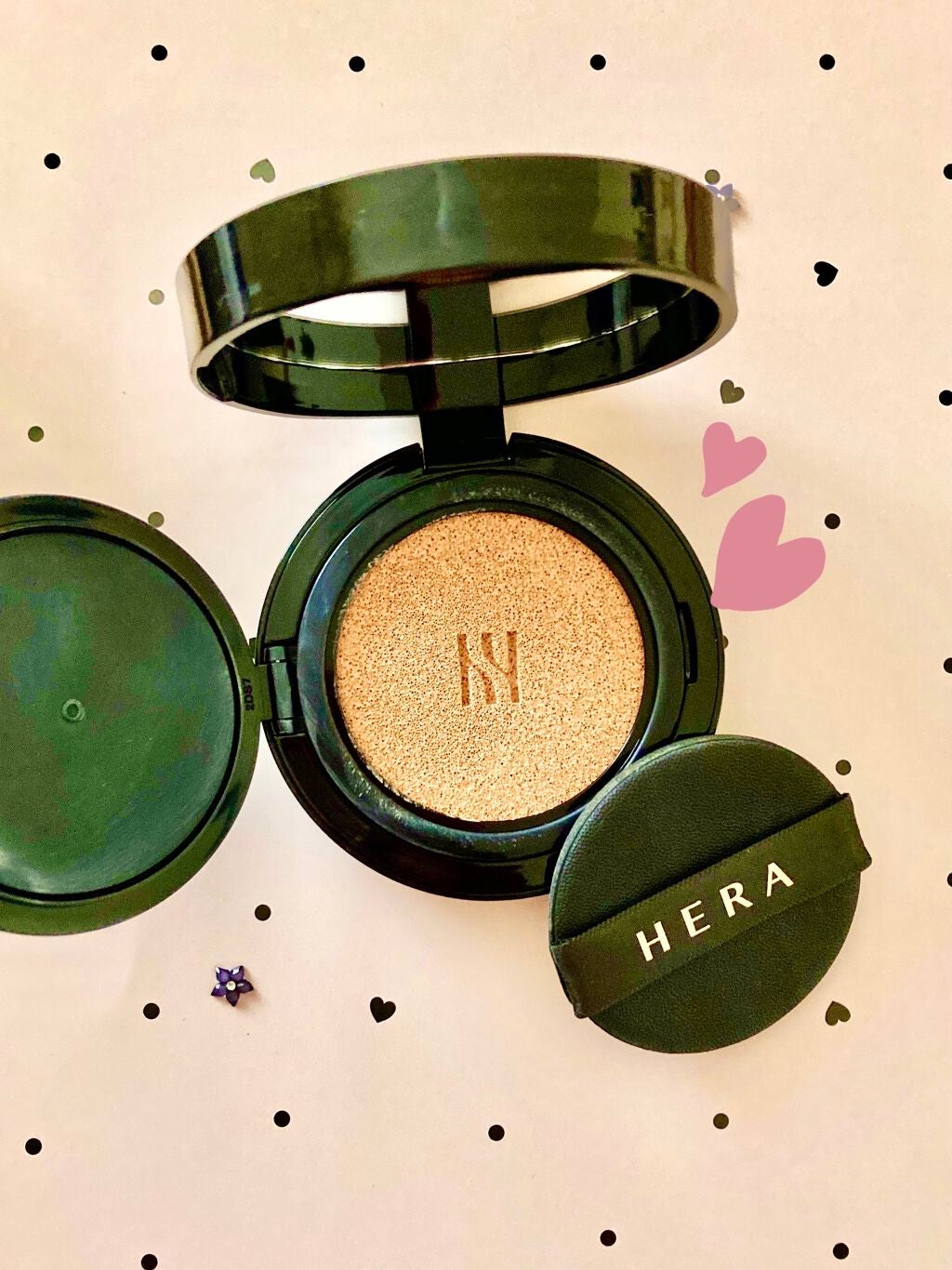 ブラック クッション/HERA/クッションファンデーションを使ったクチコミ(2枚目)