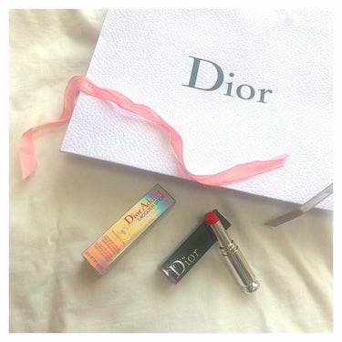 ディオール アディクト ラッカー スティック/Dior/口紅を使ったクチコミ（1枚目）