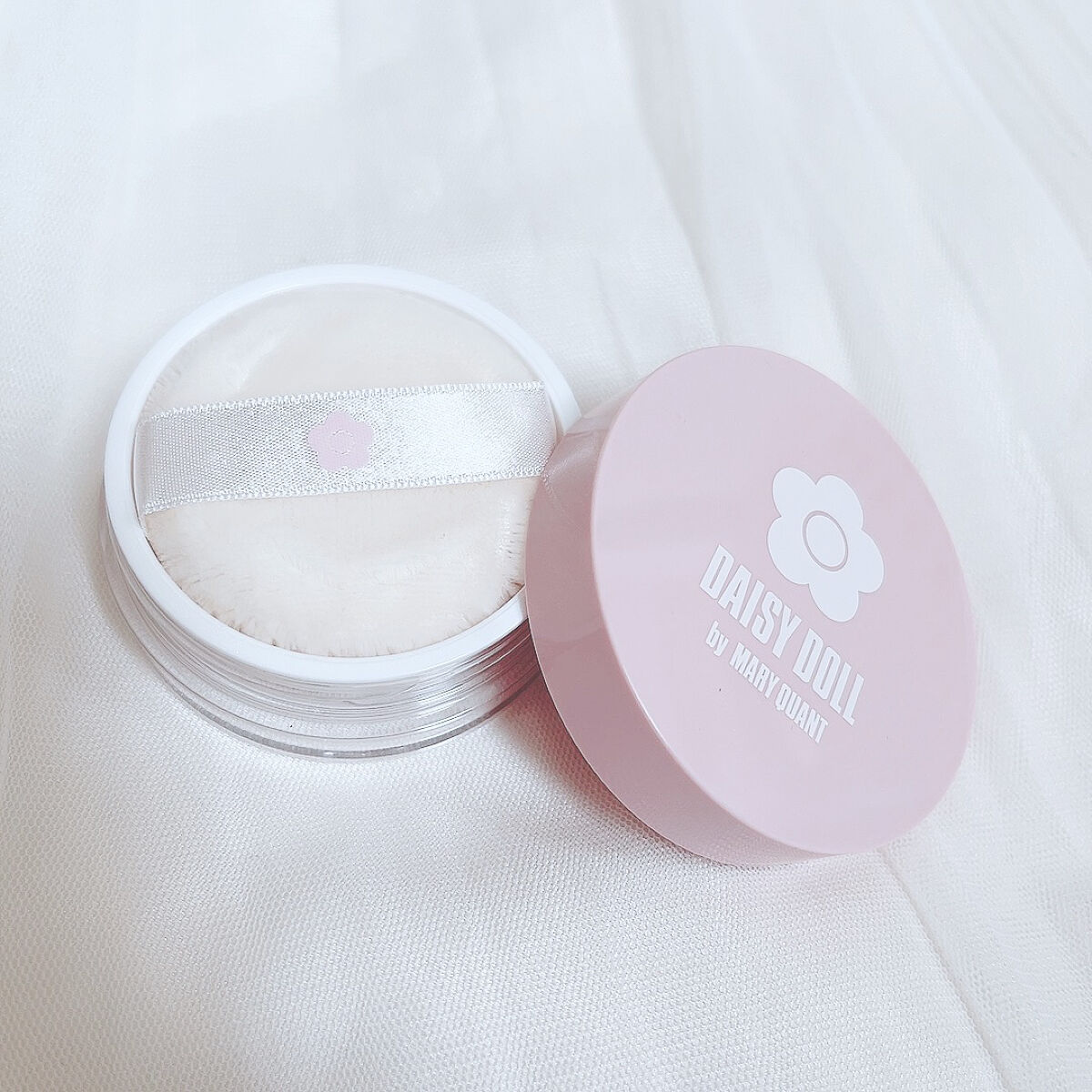 ルース パウダー 01 トランスルーセント/DAISY DOLL by MARY QUANT/ルースパウダーを使ったクチコミ（2枚目）