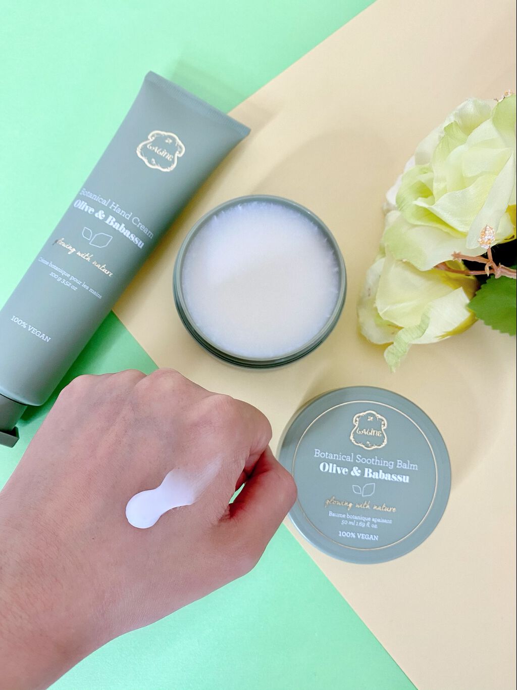 オリーブ&ババス ボタニカルボディローション/Laline/ボディローションを使ったクチコミ(3枚目)