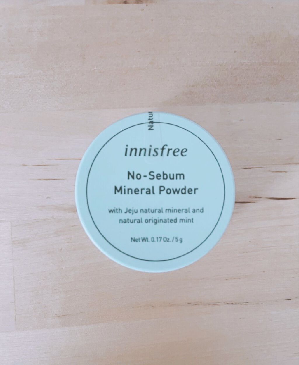 ノーセバム ミネラルパウダー/innisfree/ルースパウダーを使ったクチコミ（1枚目）