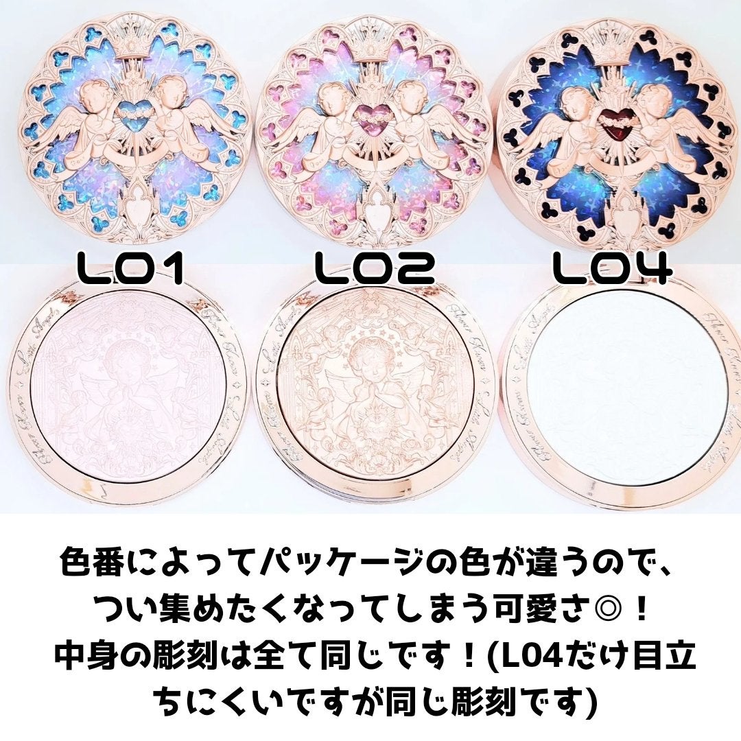 フラワーノーズ リトルエンジェルコレクション ハイライター/FlowerKnows/パウダーハイライトを使ったクチコミ(3枚目)