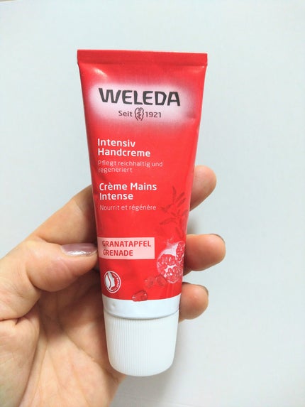 ざくろ ハンドクリーム/WELEDA/ハンドクリームを使ったクチコミ(1枚目)