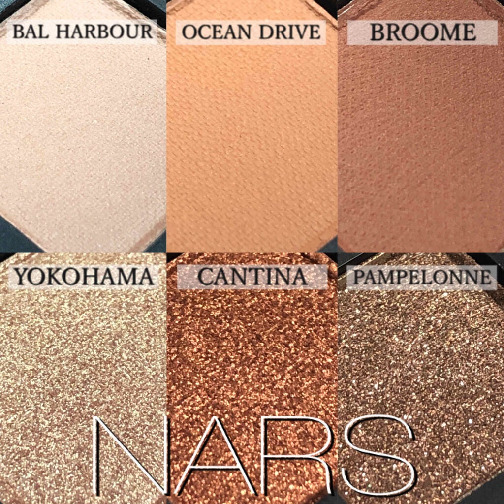 ヴォワヤジュールアイシャドウパレット/NARS/アイシャドウパレットを使ったクチコミ(1枚目)