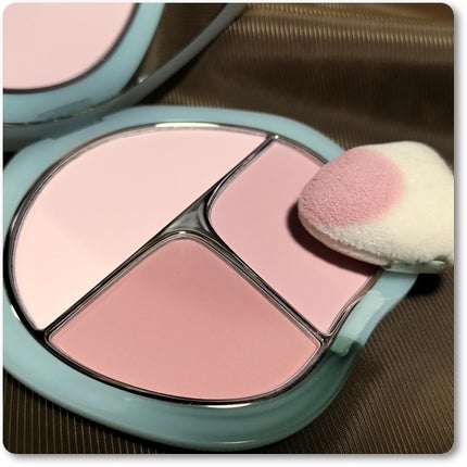 TIMAGE 3色チークパレット/TIMAGE/パウダーチークを使ったクチコミ(3枚目)