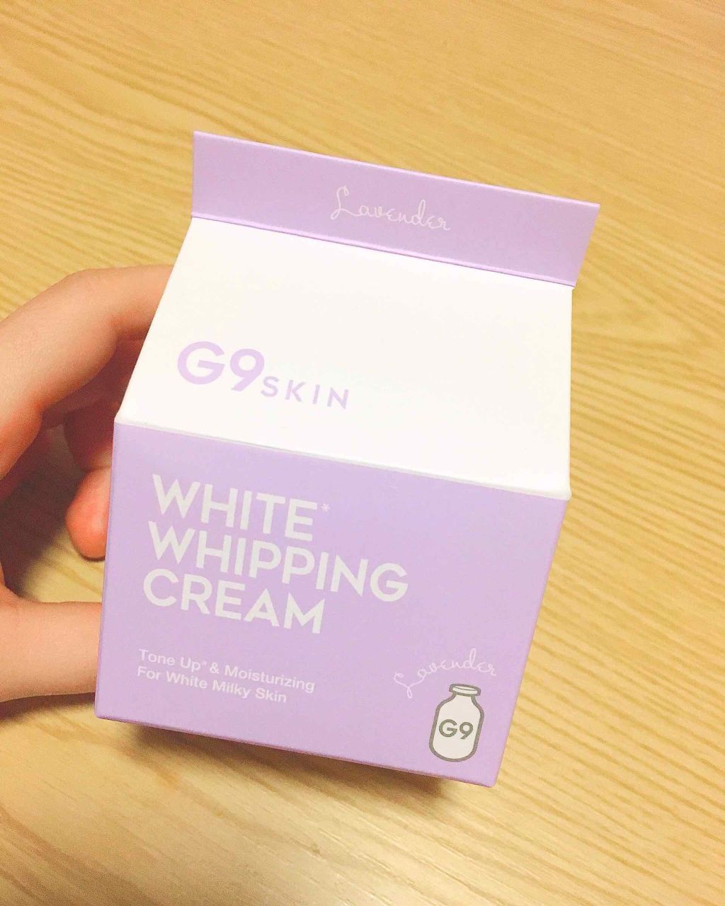 WHITE WHIPPING CREAM(ウユクリーム)/G9SKIN/化粧下地を使ったクチコミ(1枚目)