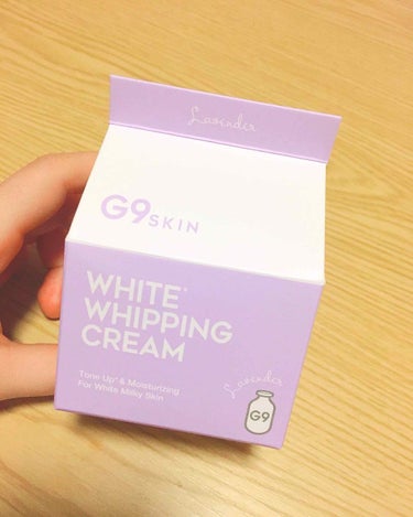 WHITE WHIPPING CREAM(ウユクリーム)/G9SKIN/化粧下地を使ったクチコミ（1枚目）